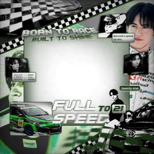 Barcode Full Speed to #21 🏁🏎️