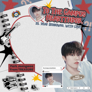 To The Campus Heartthrob, P.S. Dear Jeongwoo, With Love.